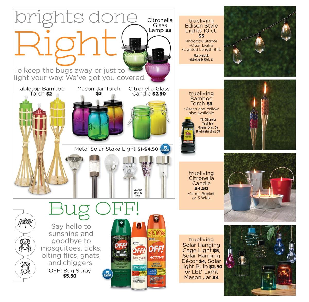 Dollar General Spring Lookbook Weekly Ad from February 24