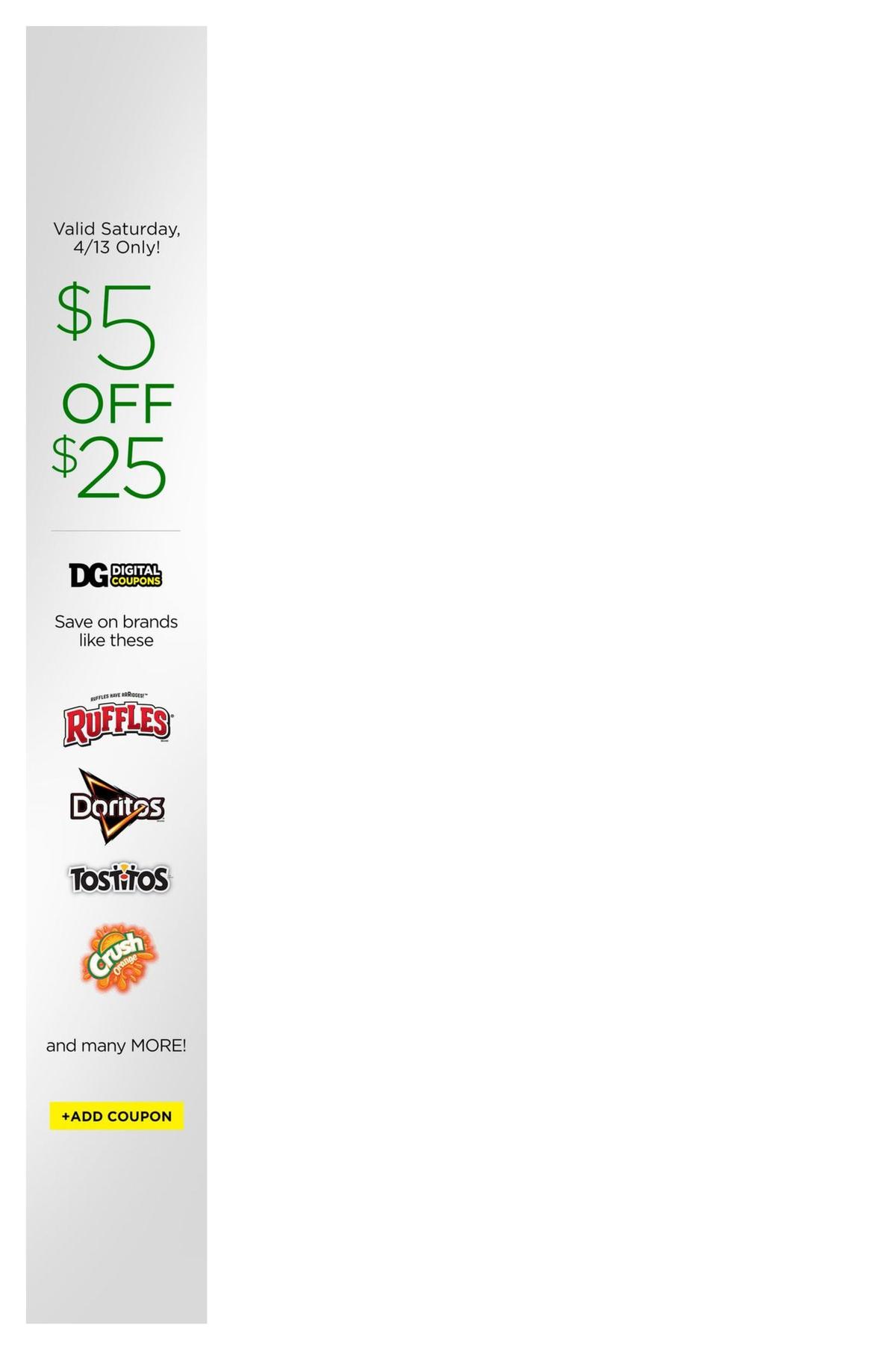 Dollar General Weekly Ad from April 7