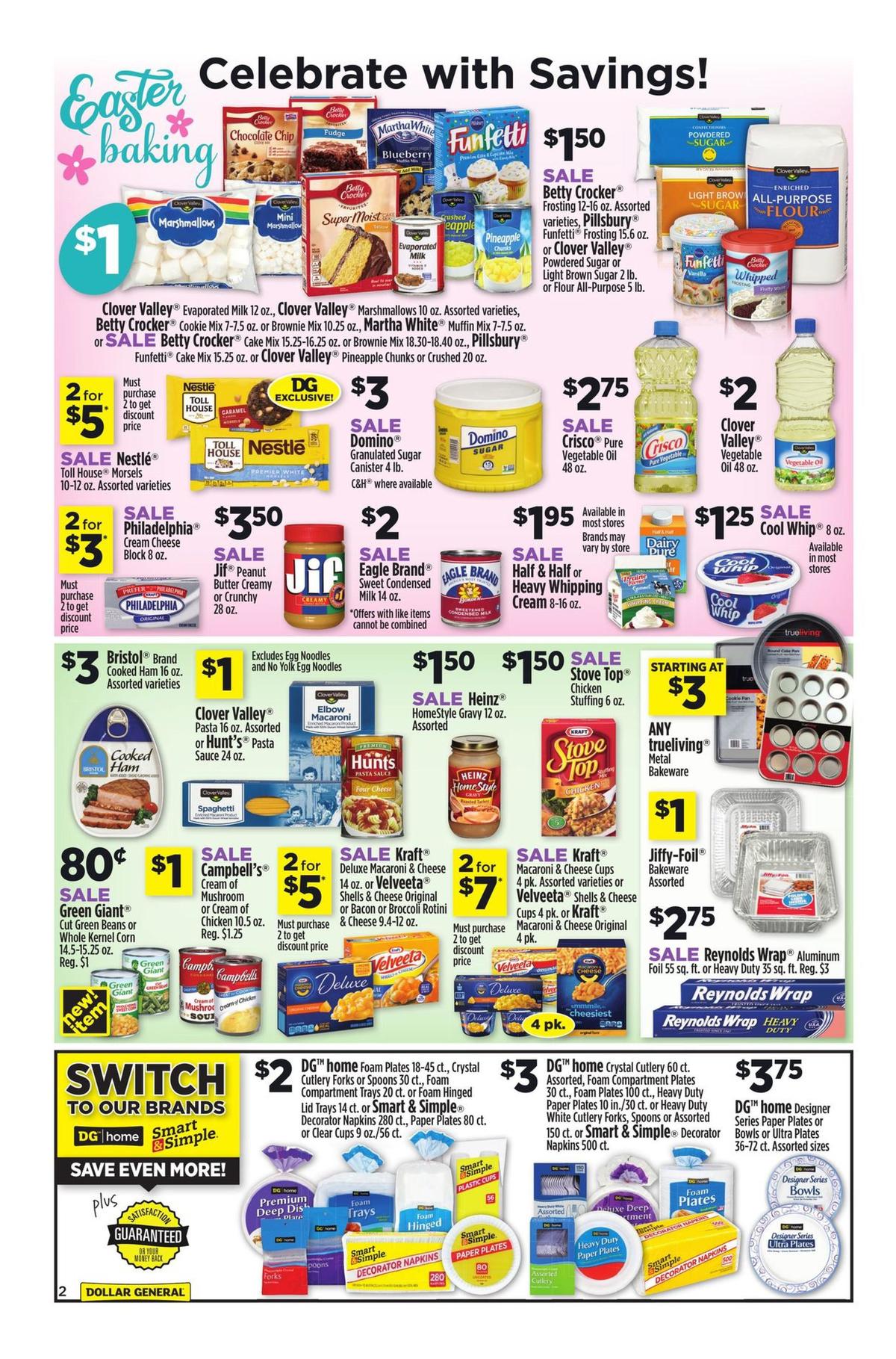 Dollar General Weekly Ad from April 14