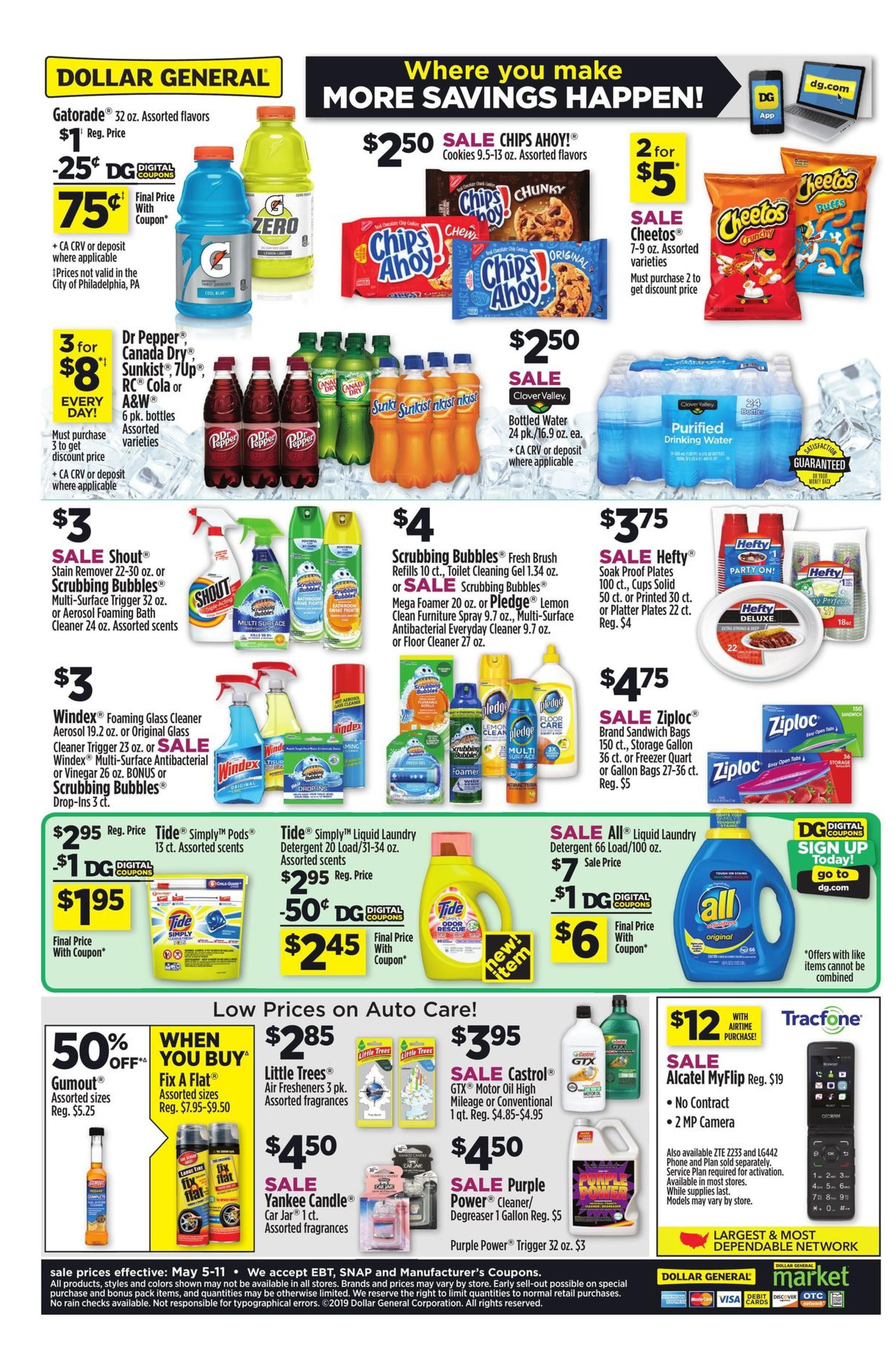 Dollar General Weekly Ad from May 5