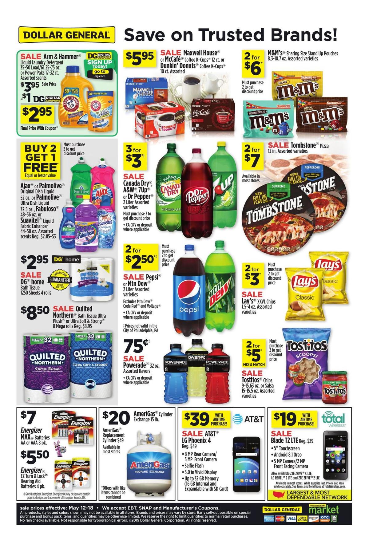 Dollar General Weekly Ad from May 12