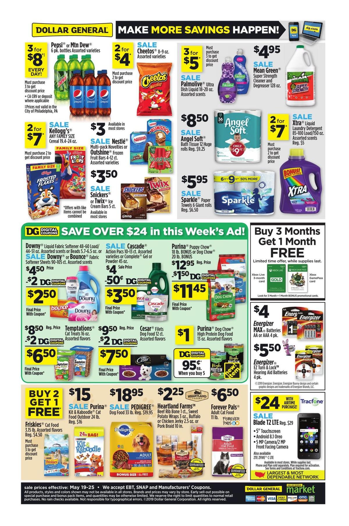Dollar General Weekly Ad from May 19
