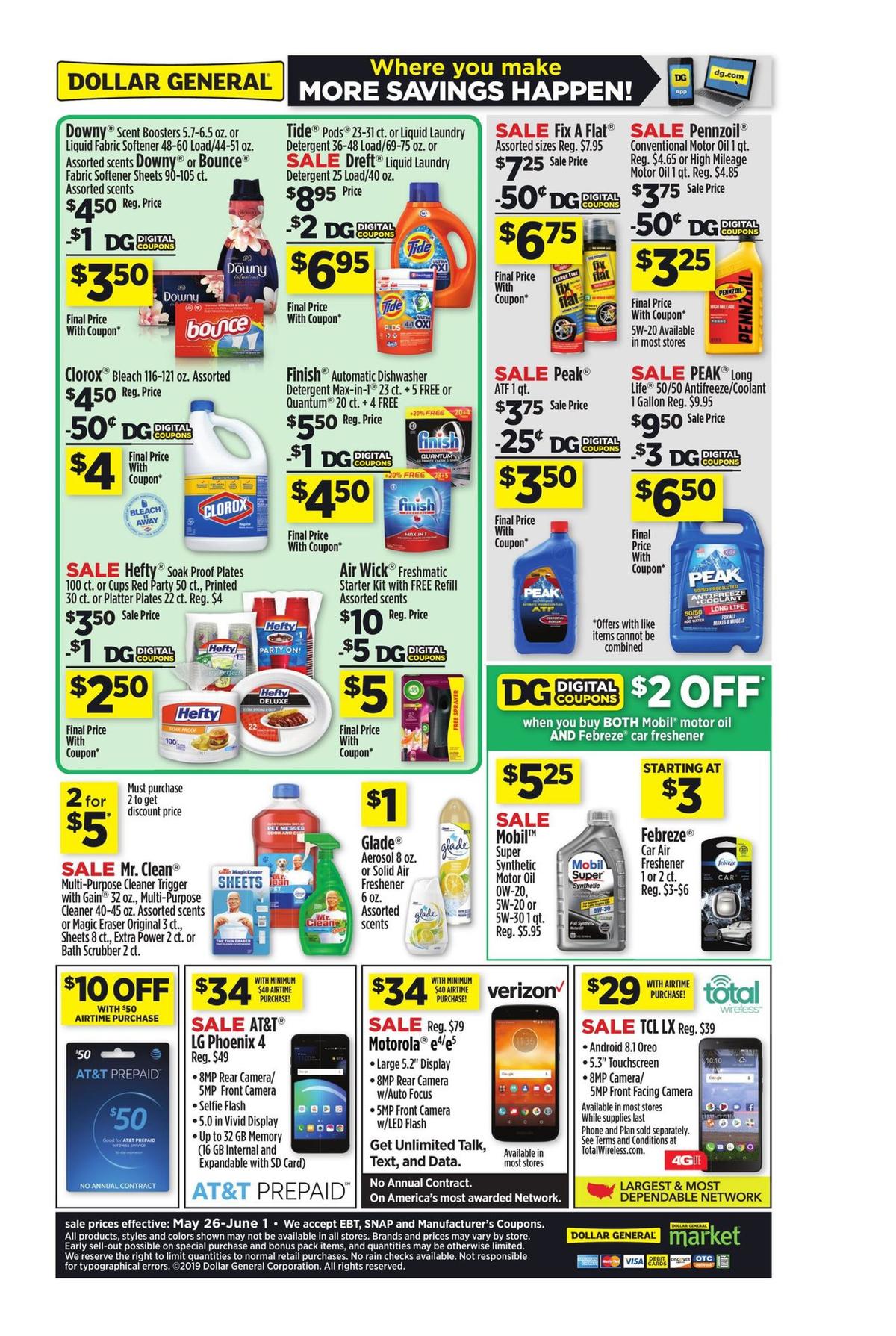 Dollar General Weekly Ad from May 26