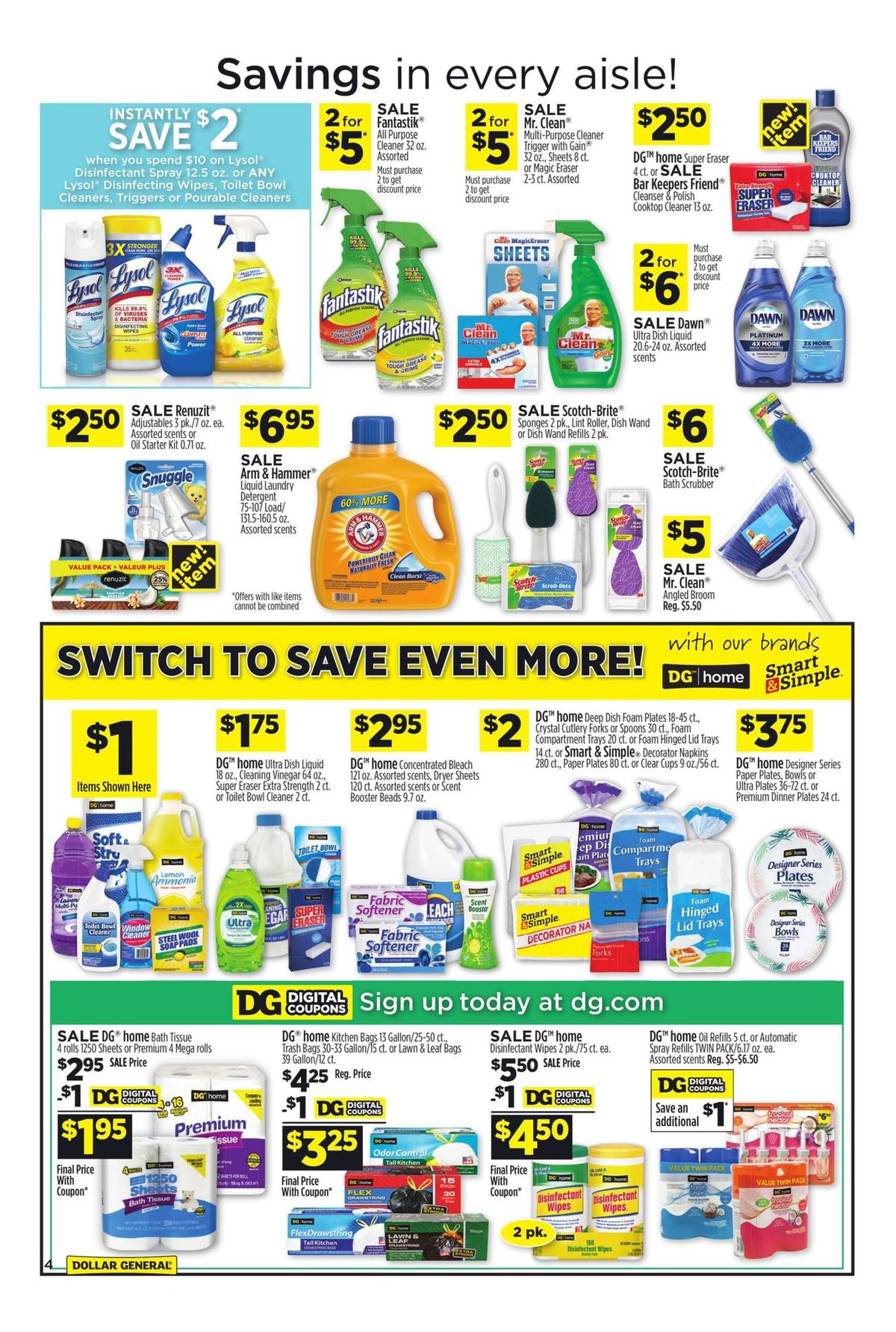 Dollar General Weekly Ad from June 9