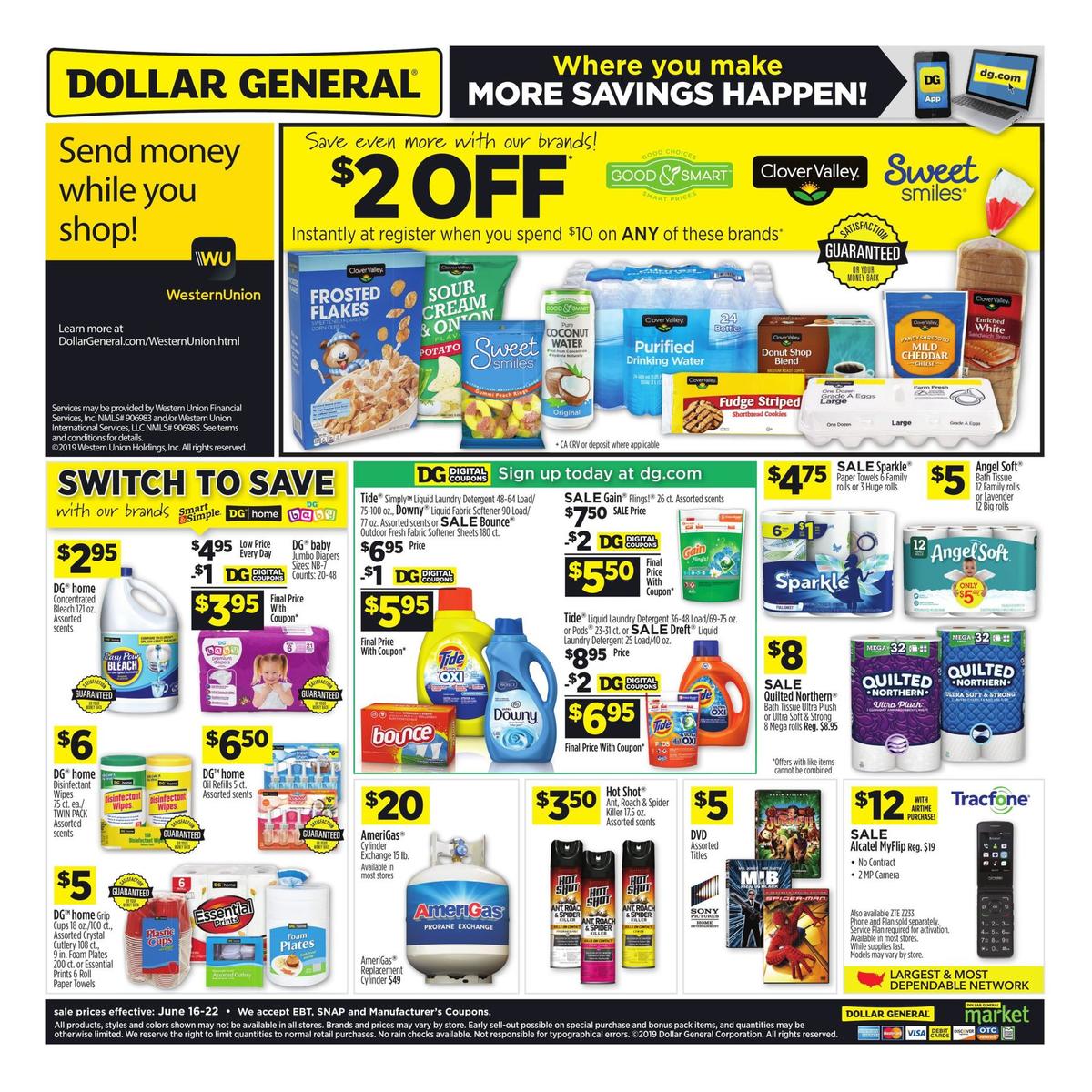 Dollar General Weekly Ad from June 16