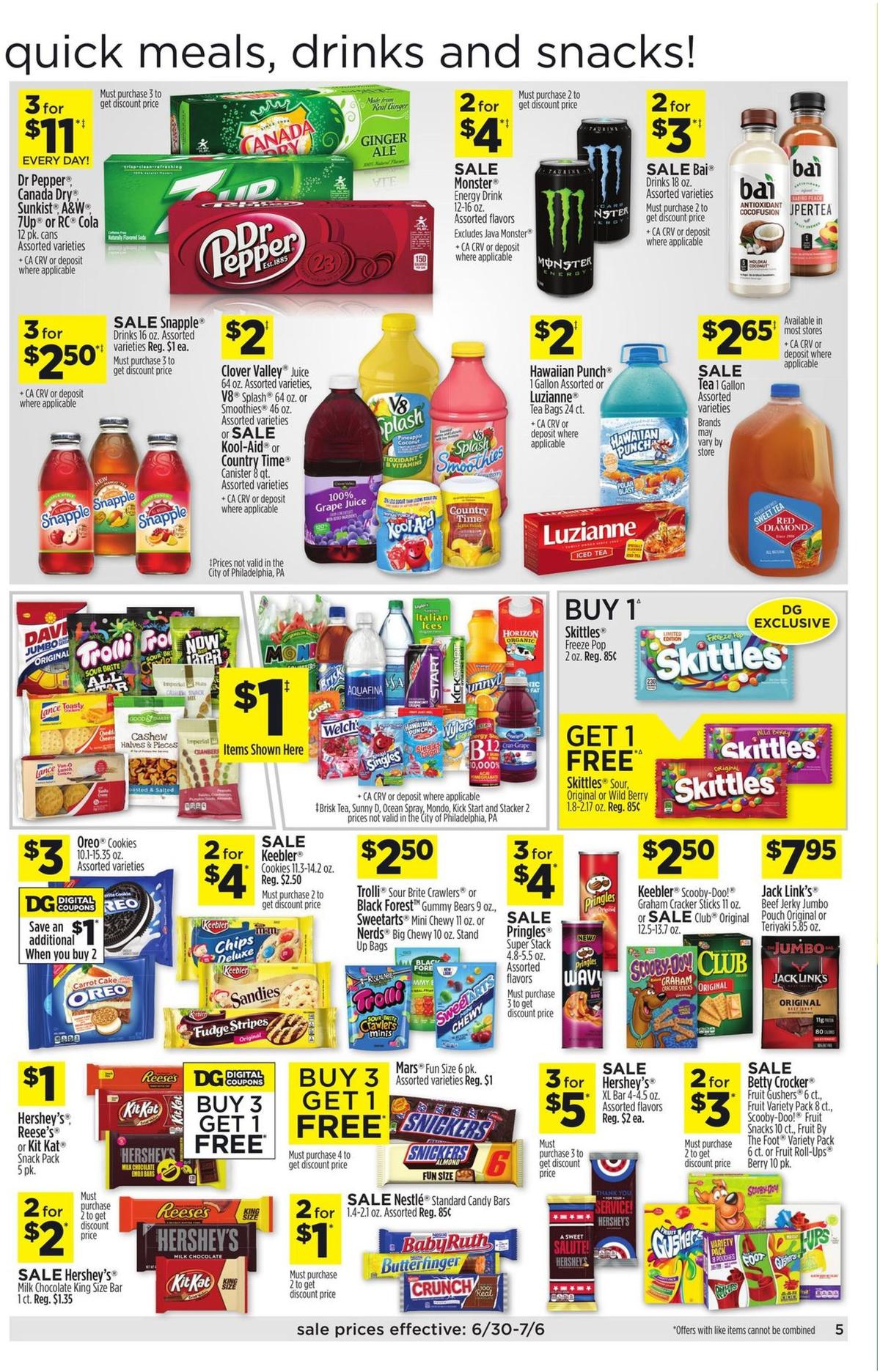 Dollar General Weekly Ad from June 30