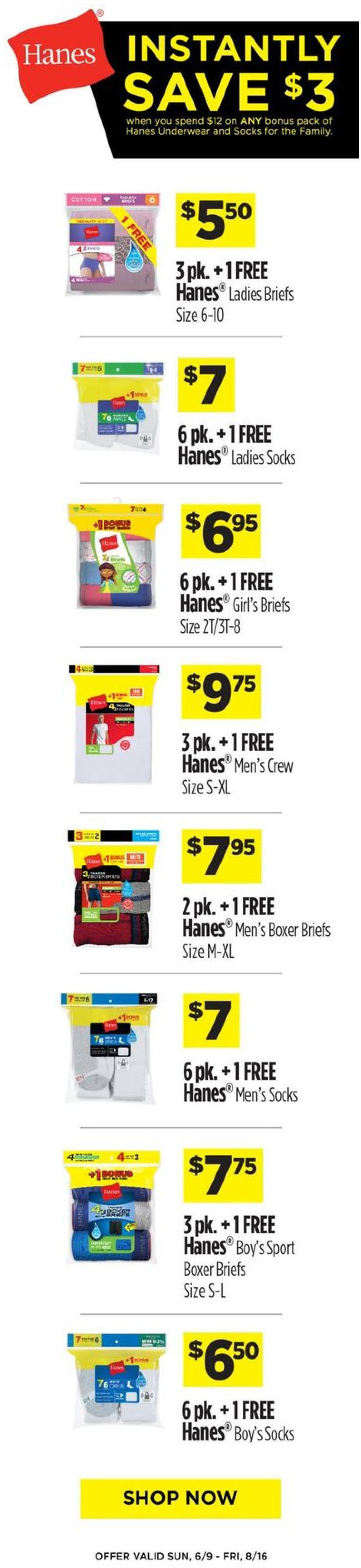 Dollar General Weekly Ad from June 30