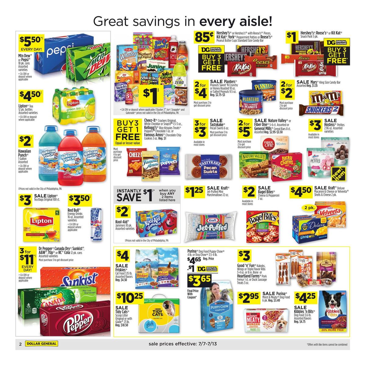 Dollar General Weekly Ad from July 7