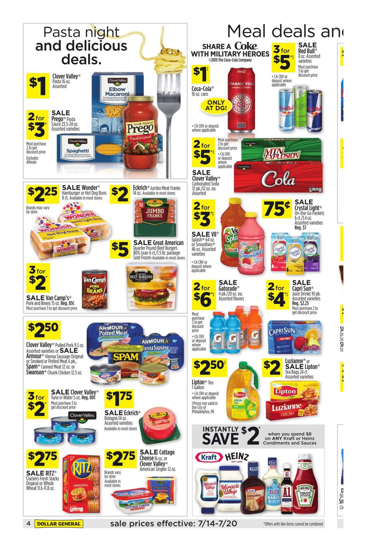 Dollar General Weekly Ad from July 14
