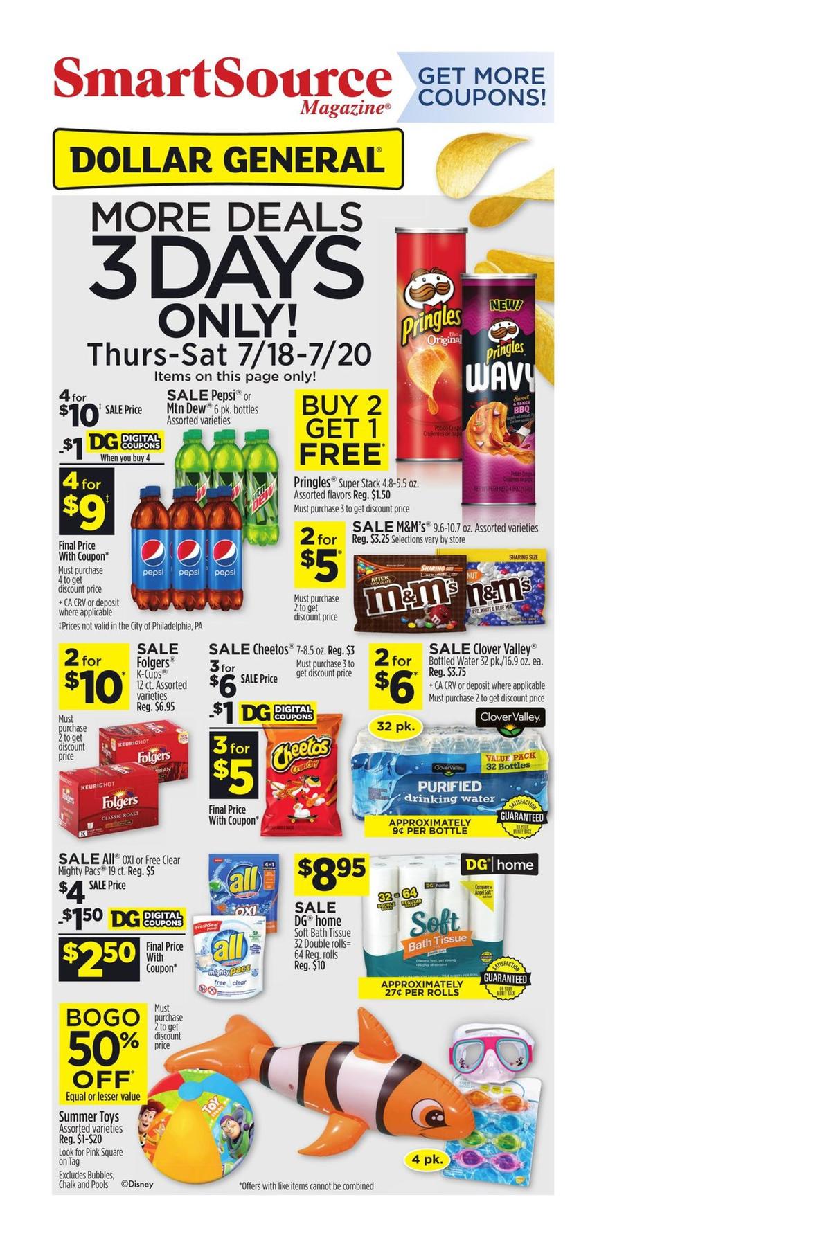 Dollar General Weekly Ad from July 14