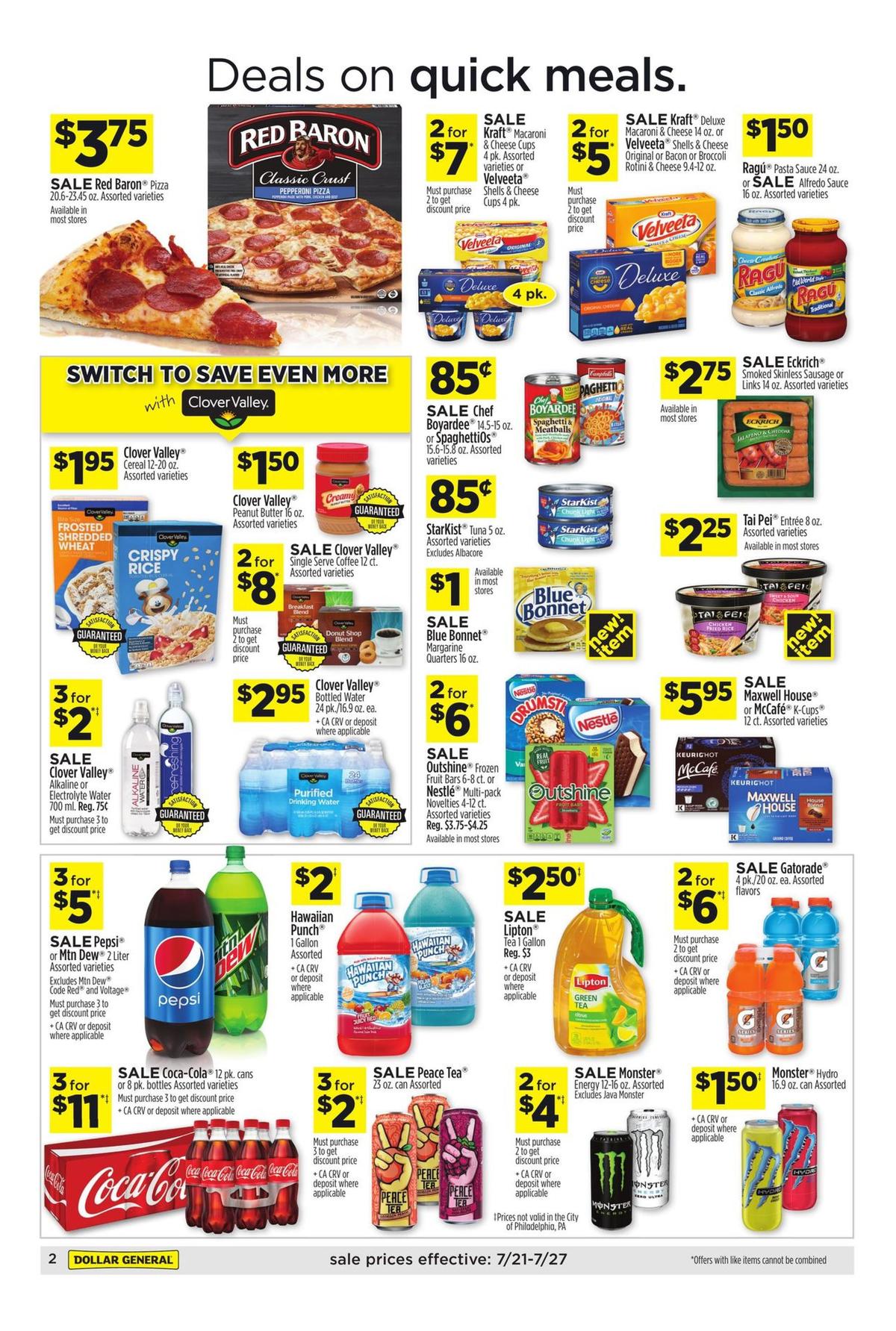 Dollar General Weekly Ad from July 21
