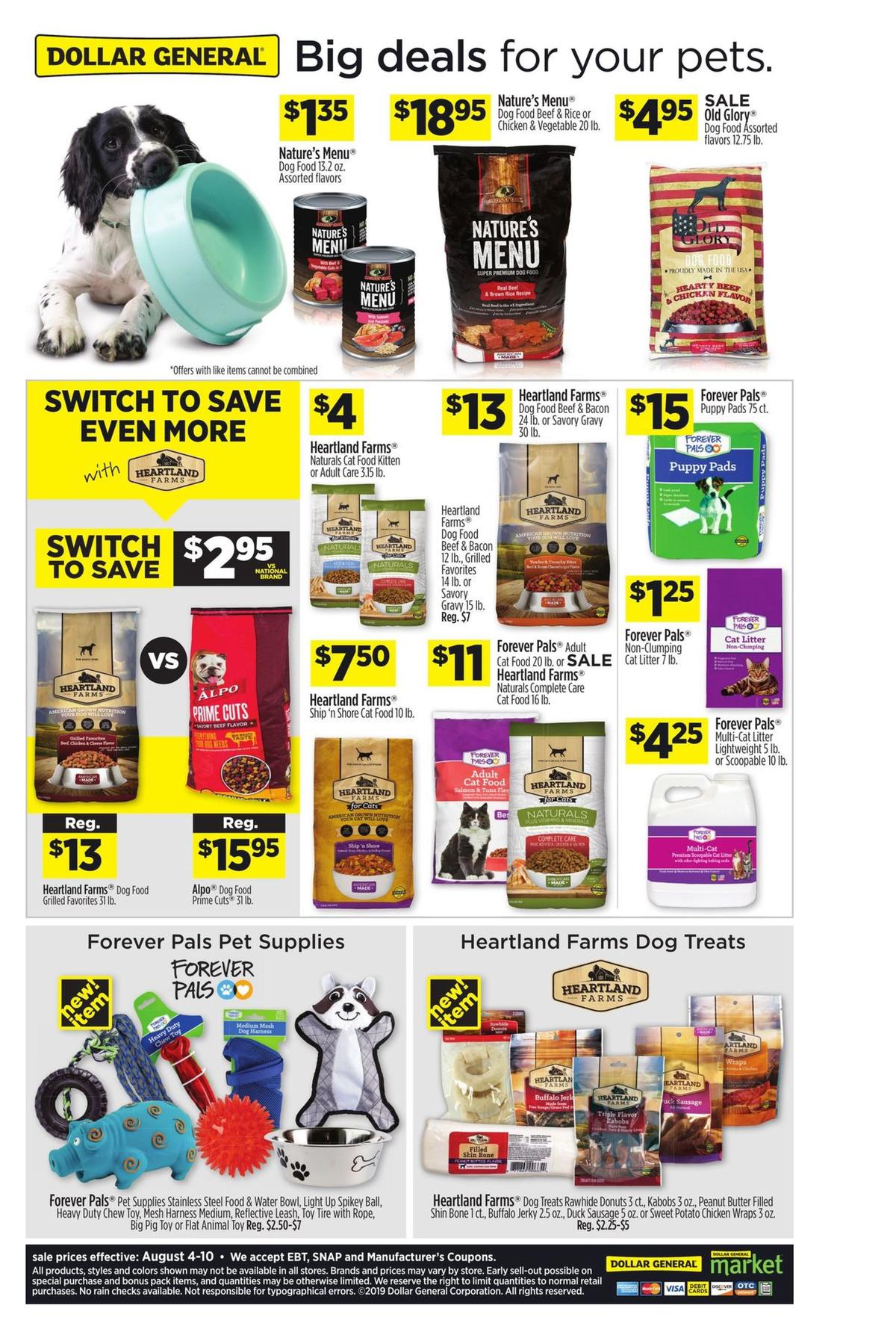 Dollar General Weekly Ad from August 4