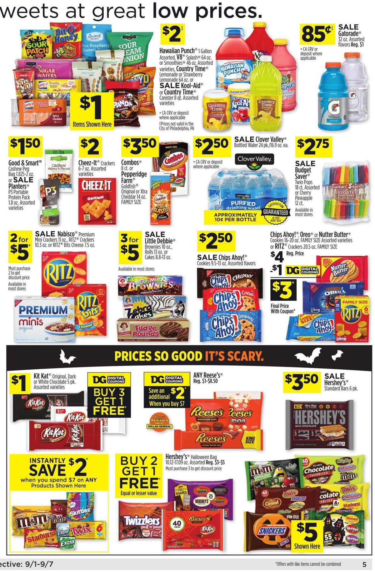 Dollar General Weekly Ad from September 1