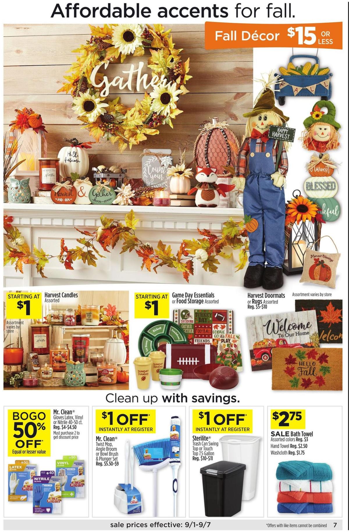 Dollar General Weekly Ad from September 1