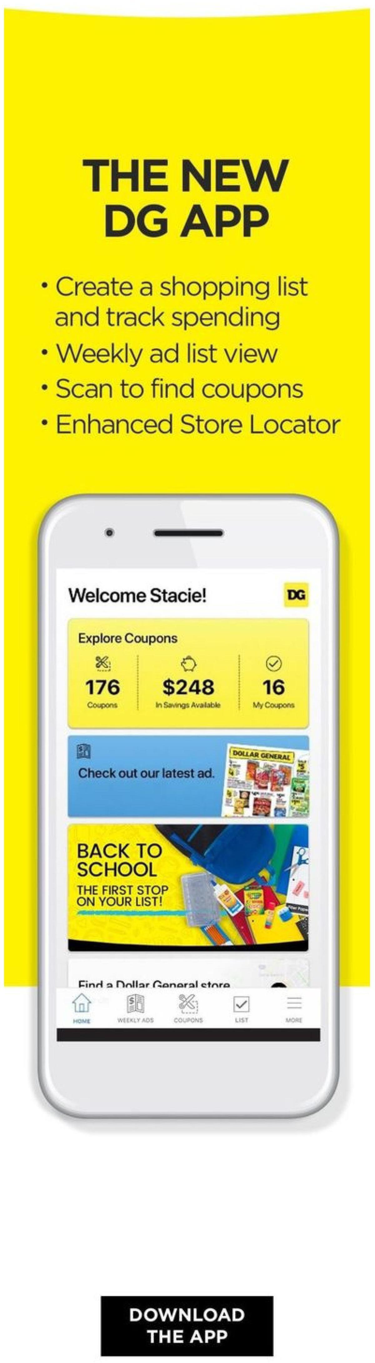 Dollar General Weekly Ad from September 15