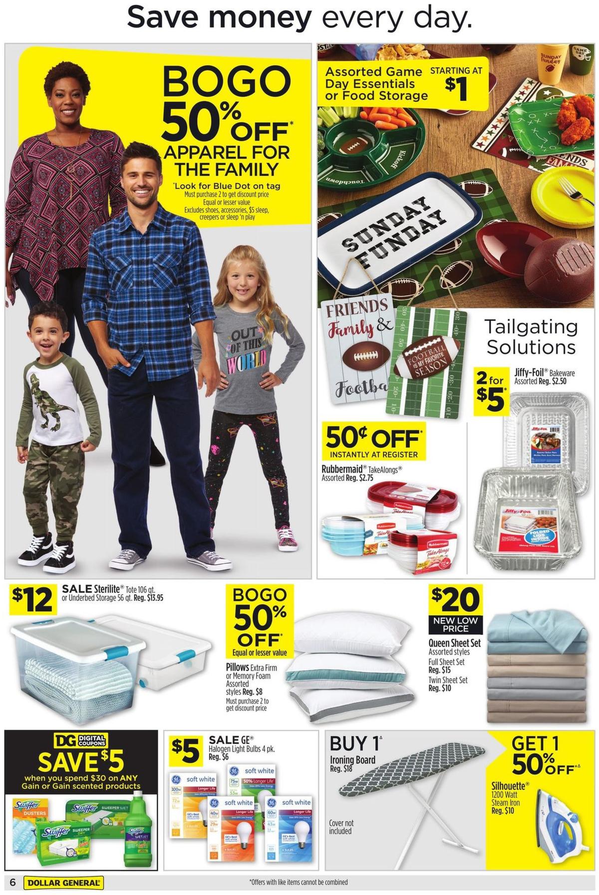 Dollar General Weekly Ad from September 15