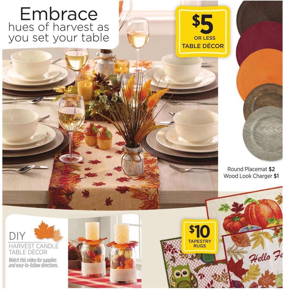 Dollar General Harvest Book Weekly Ad from August 25