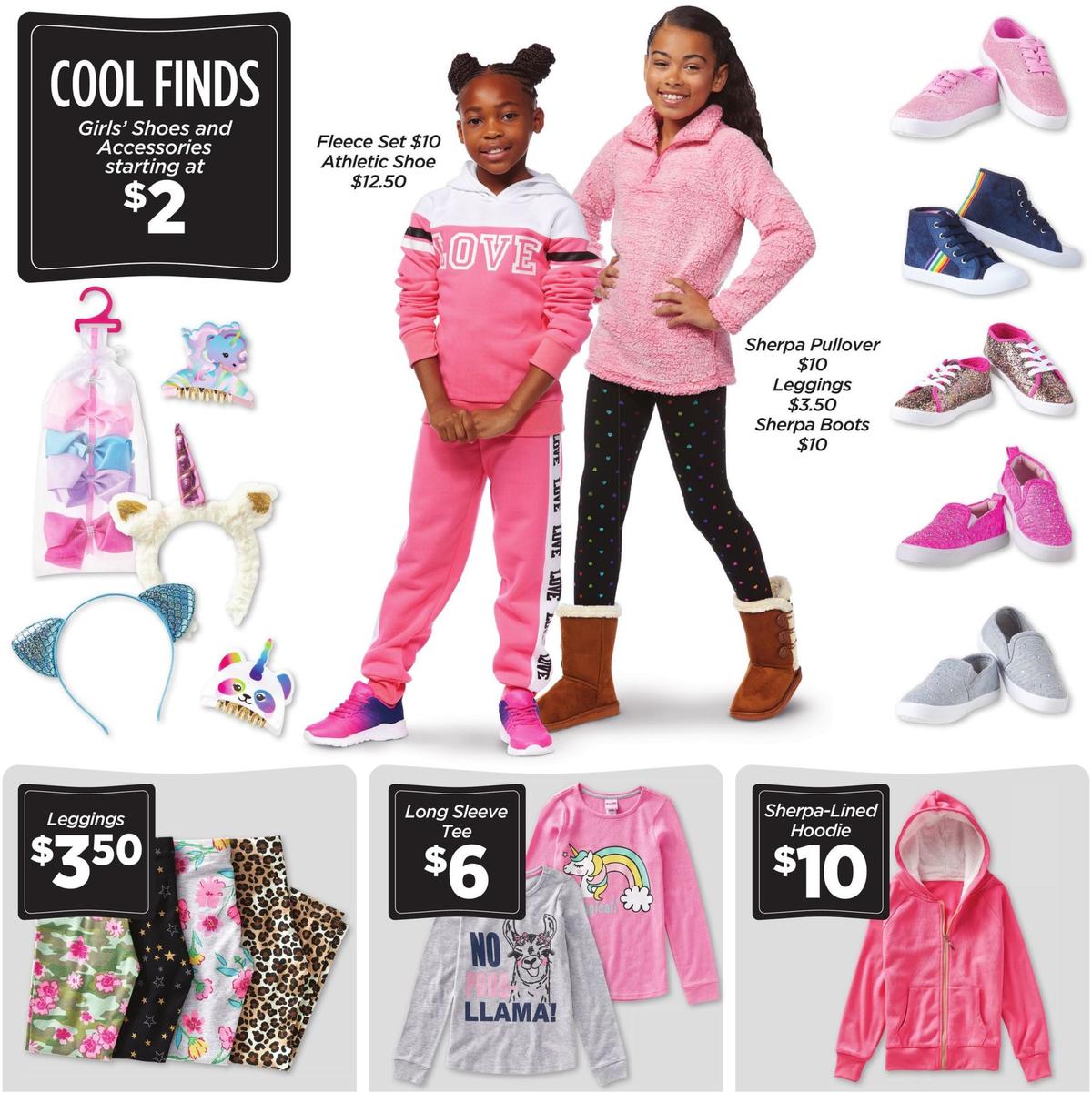 Dollar General New Fall Apparel at Dollar General Weekly Ad from September 3