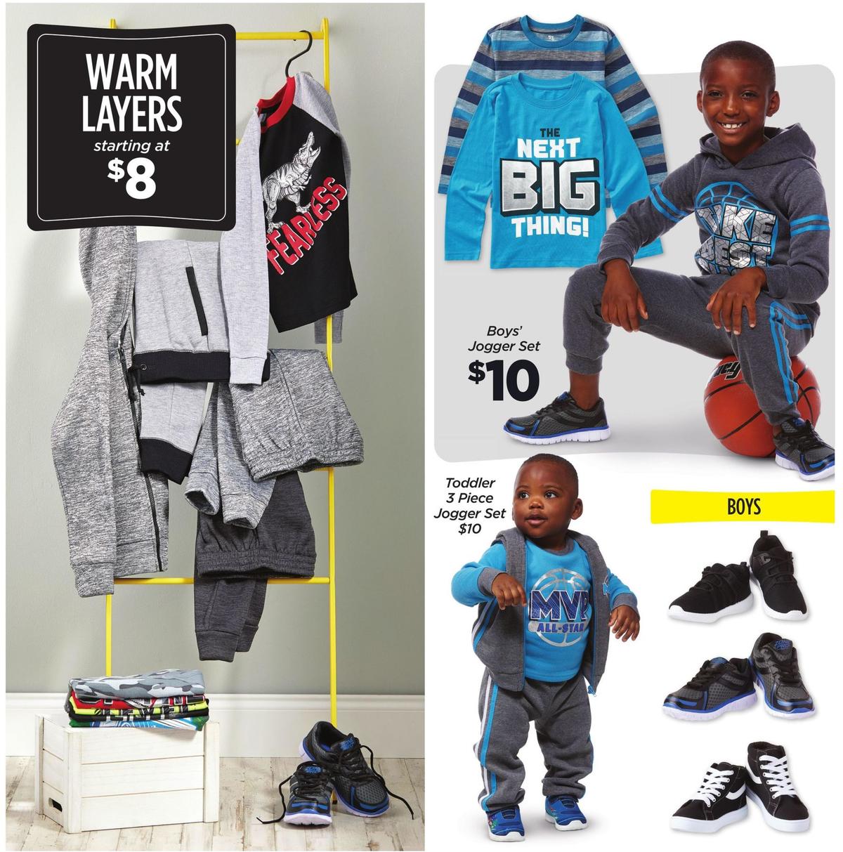 Dollar General New Fall Apparel at Dollar General Weekly Ad from September 3