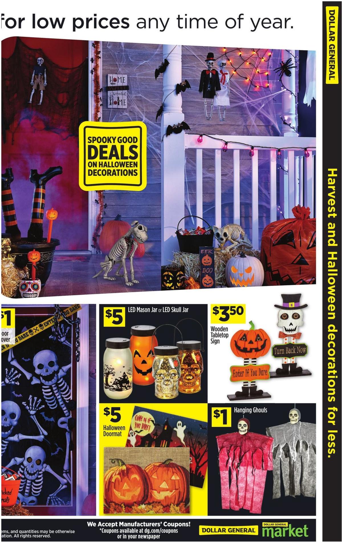 Dollar General Weekly Ad from September 22