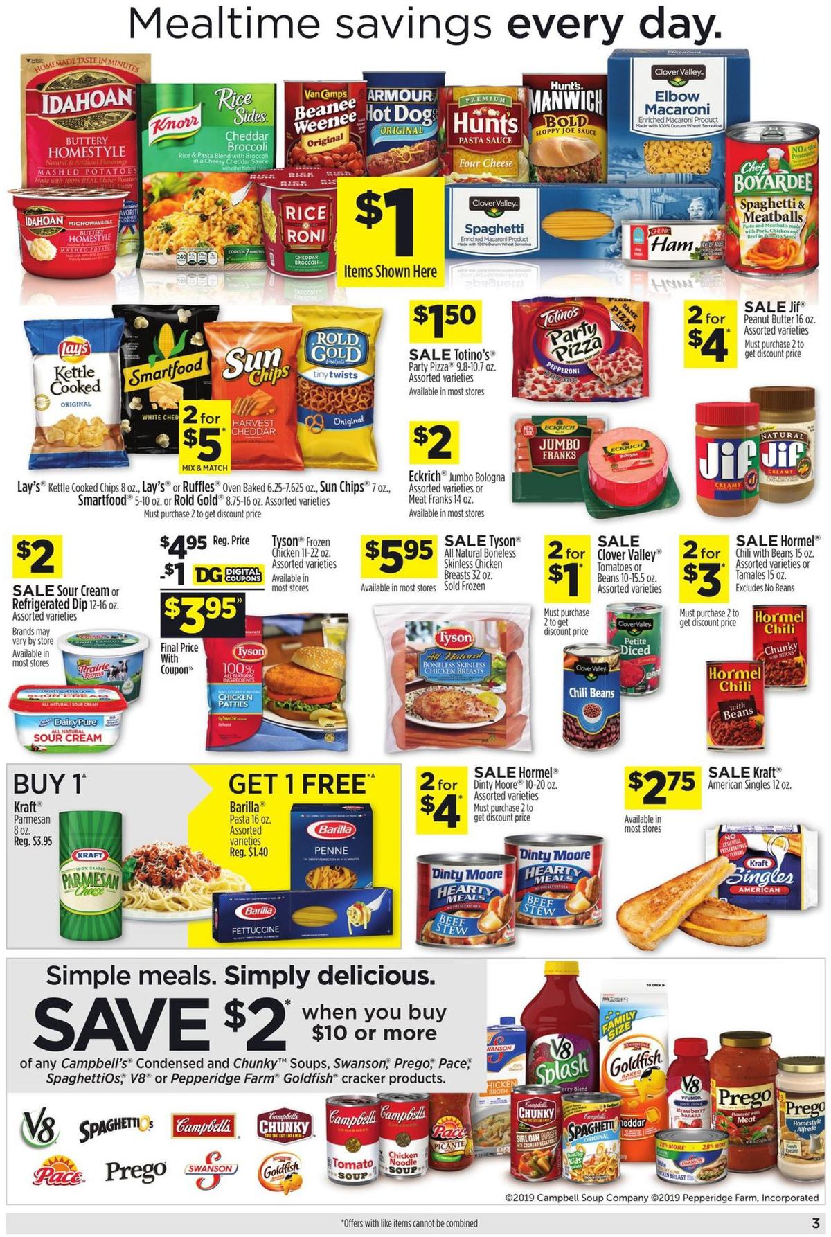 Dollar General Weekly Ad from September 22