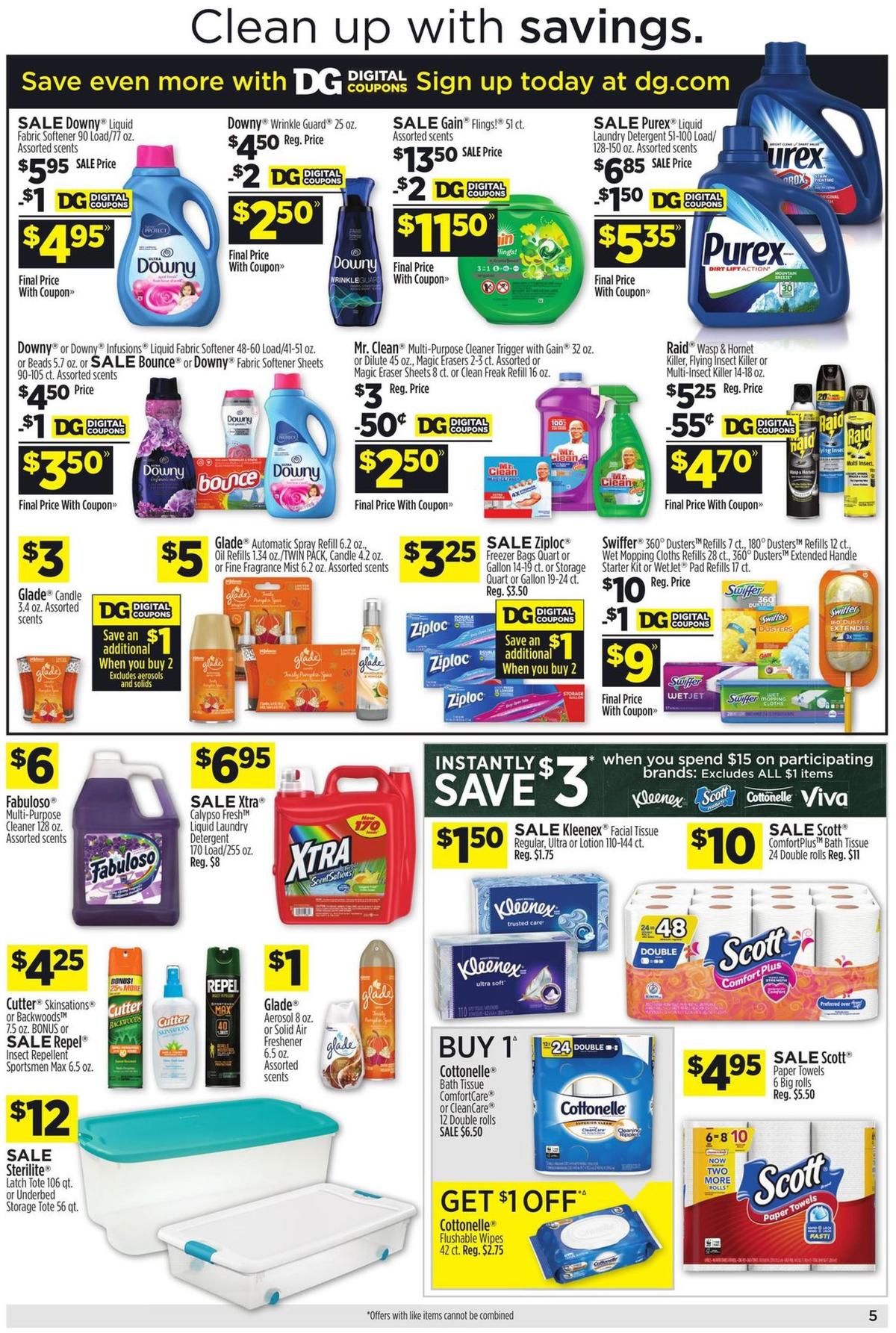 Dollar General Weekly Ad from September 22