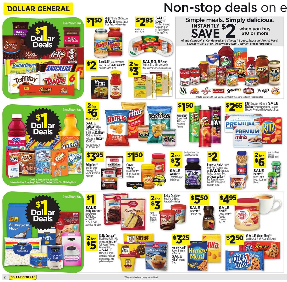 Dollar General Weekly Ad from October 6