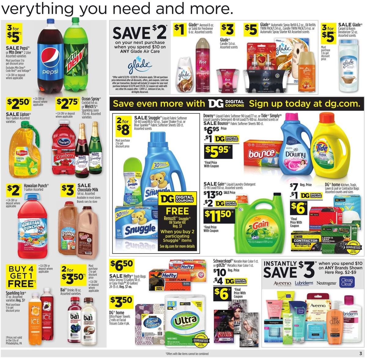 Dollar General Weekly Ad from October 6