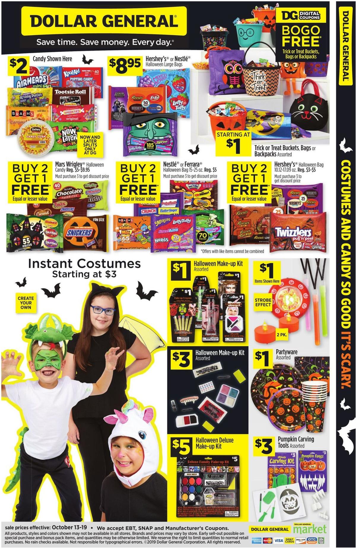 Dollar General Weekly Ad from October 13