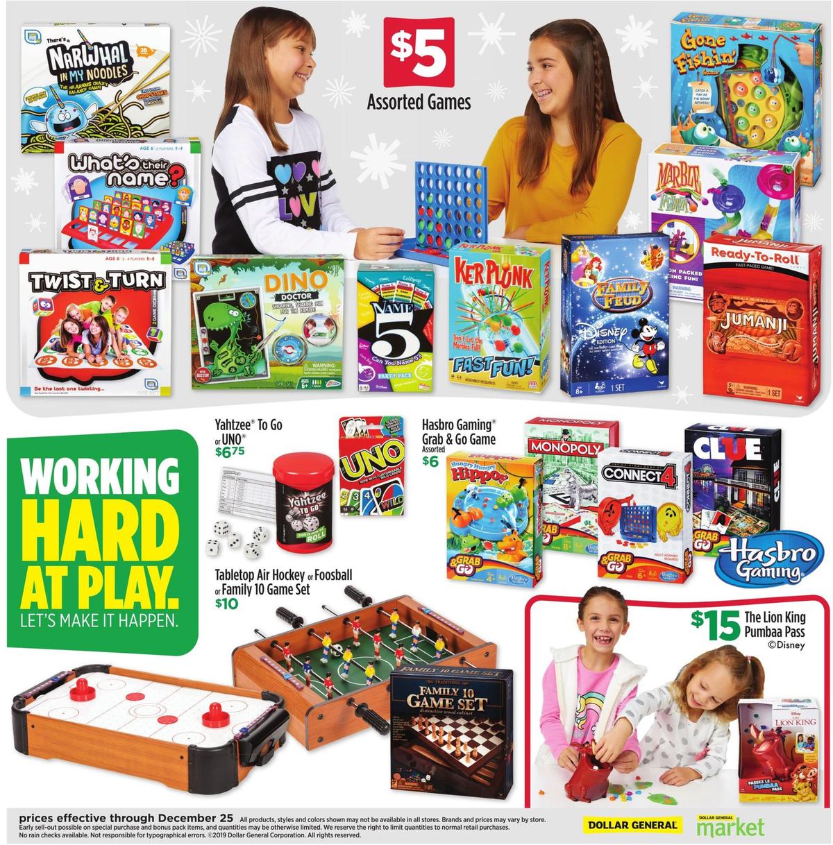 Dollar General Toy Book Weekly Ad from October 22