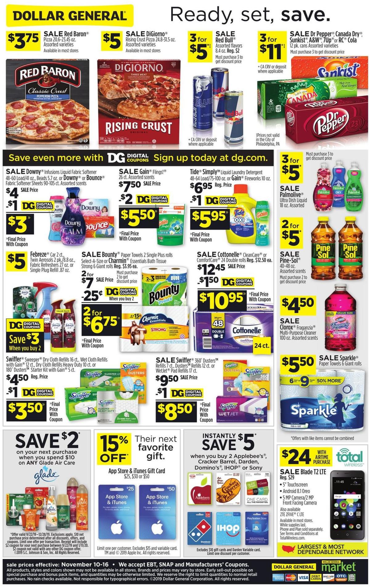 Dollar General Weekly Ad from November 10