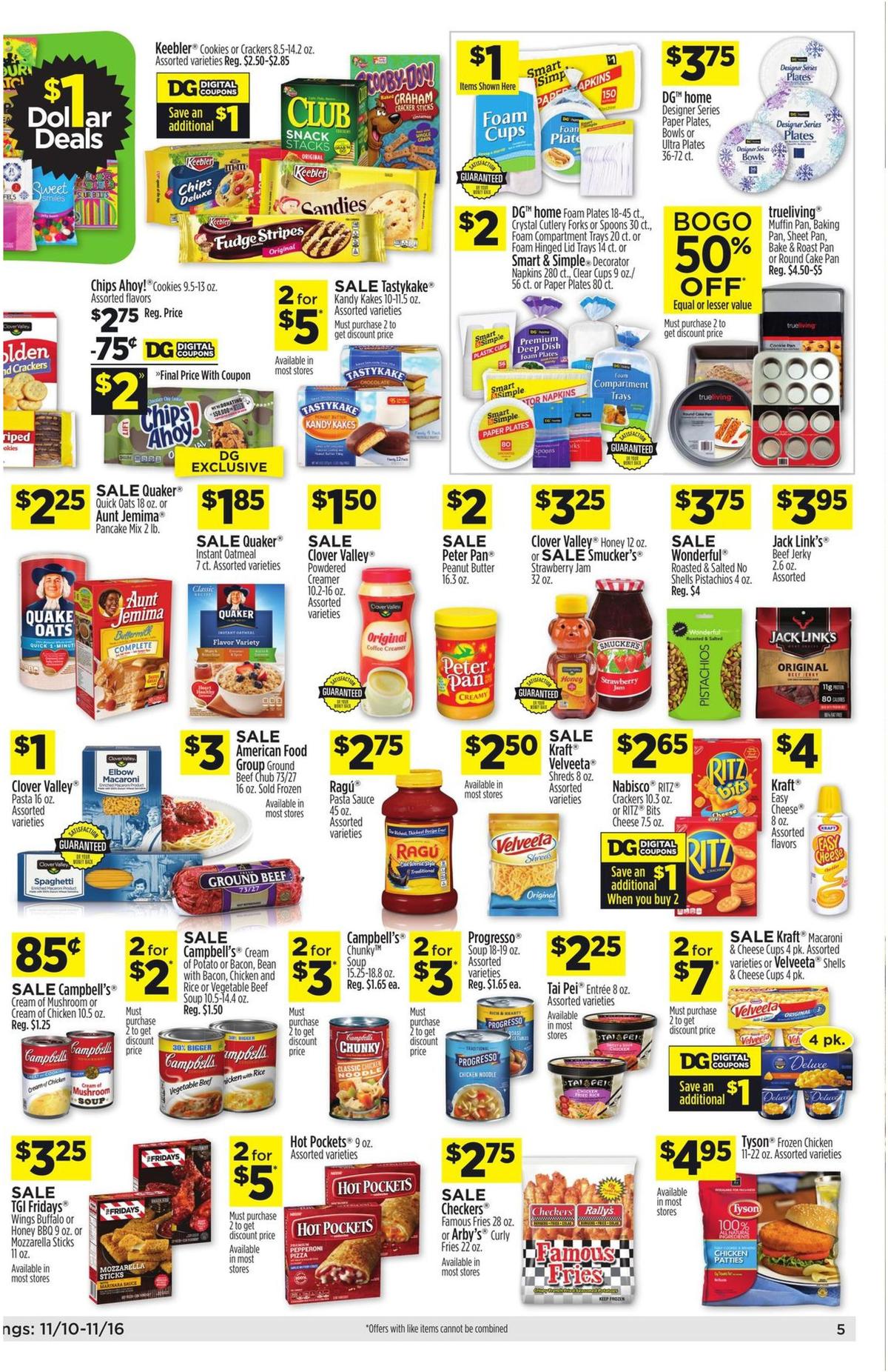 Dollar General Weekly Ad from November 10