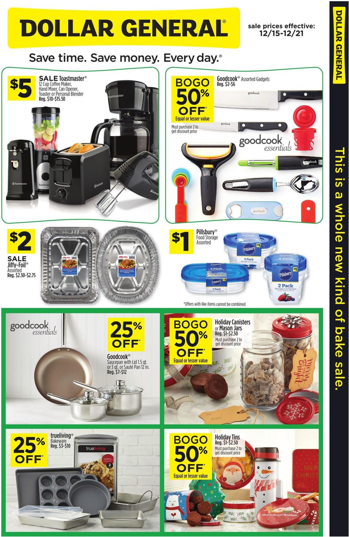 Dollar General Weekly Ad from December 15