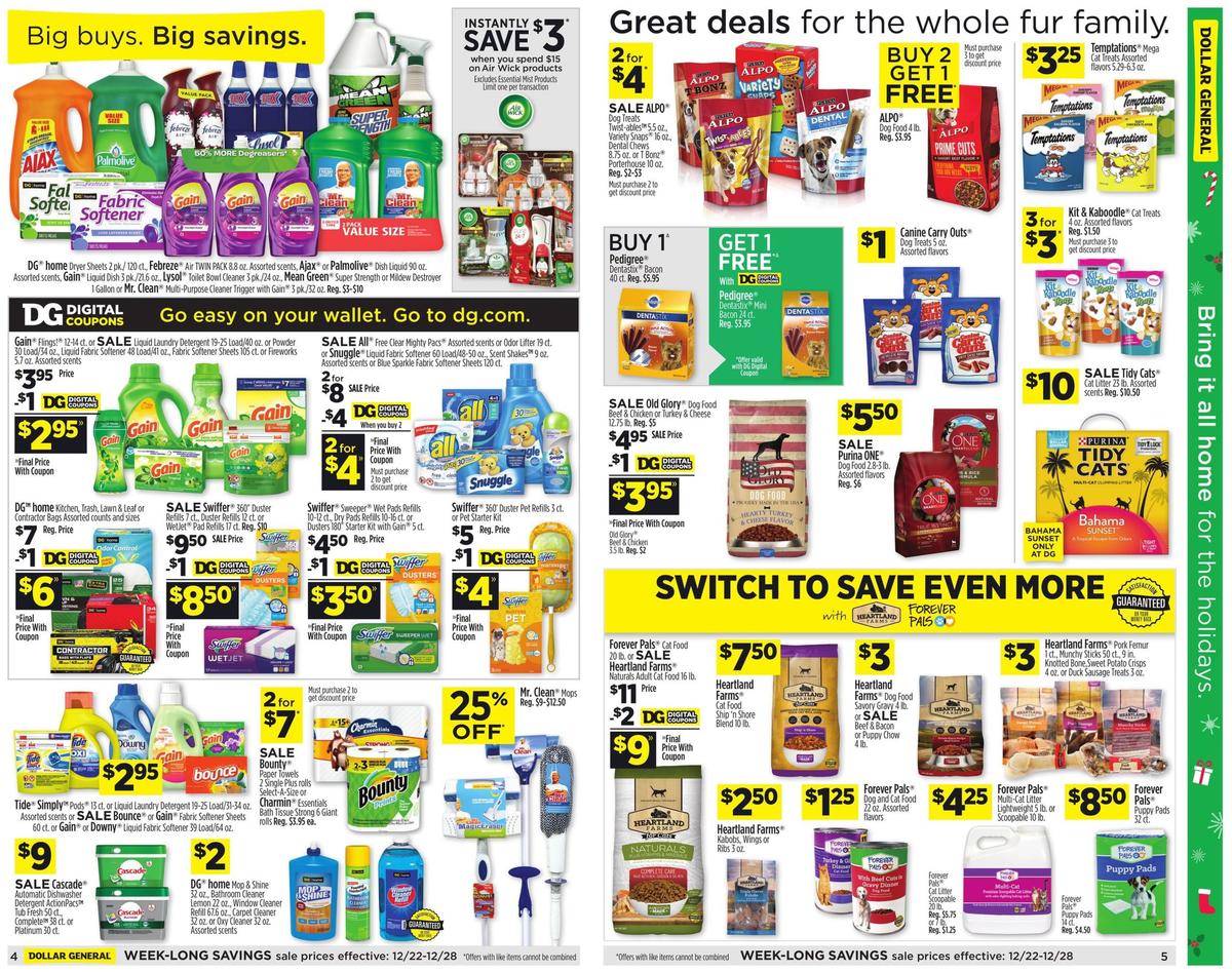 Dollar General Weekly Ad from December 22