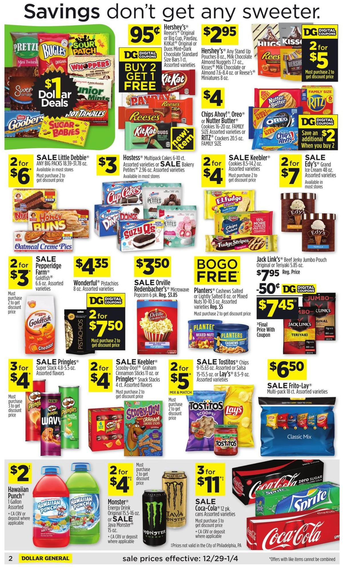 Dollar General Weekly Ad from December 29
