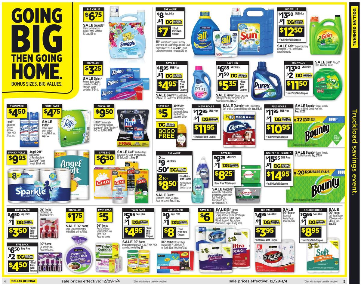Dollar General Weekly Ad from December 29