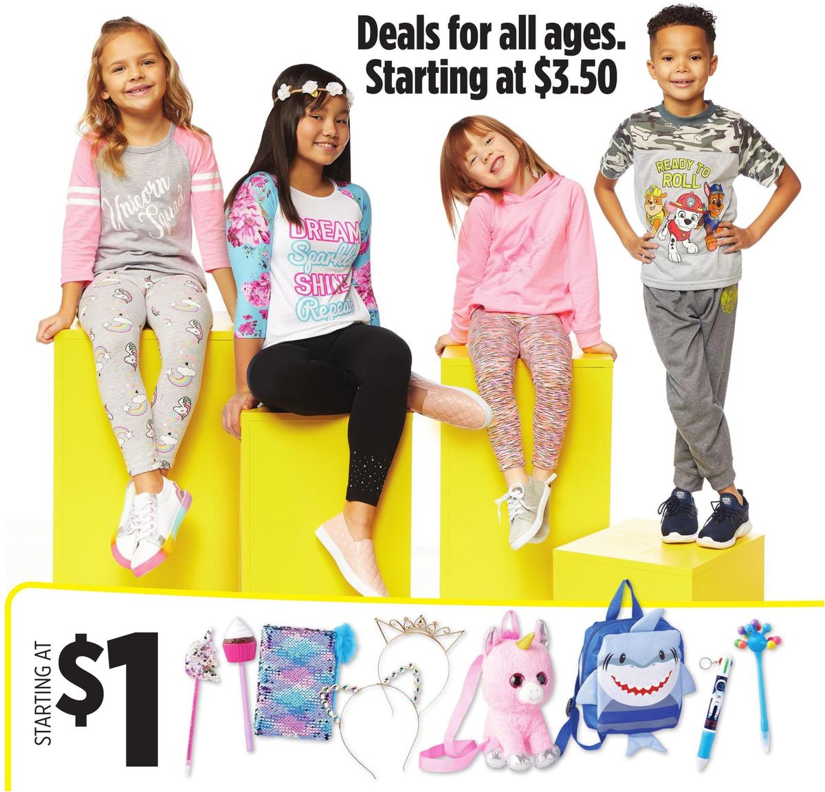 Dollar General Spring Fashion for the Whole Family Weekly Ad from January 15