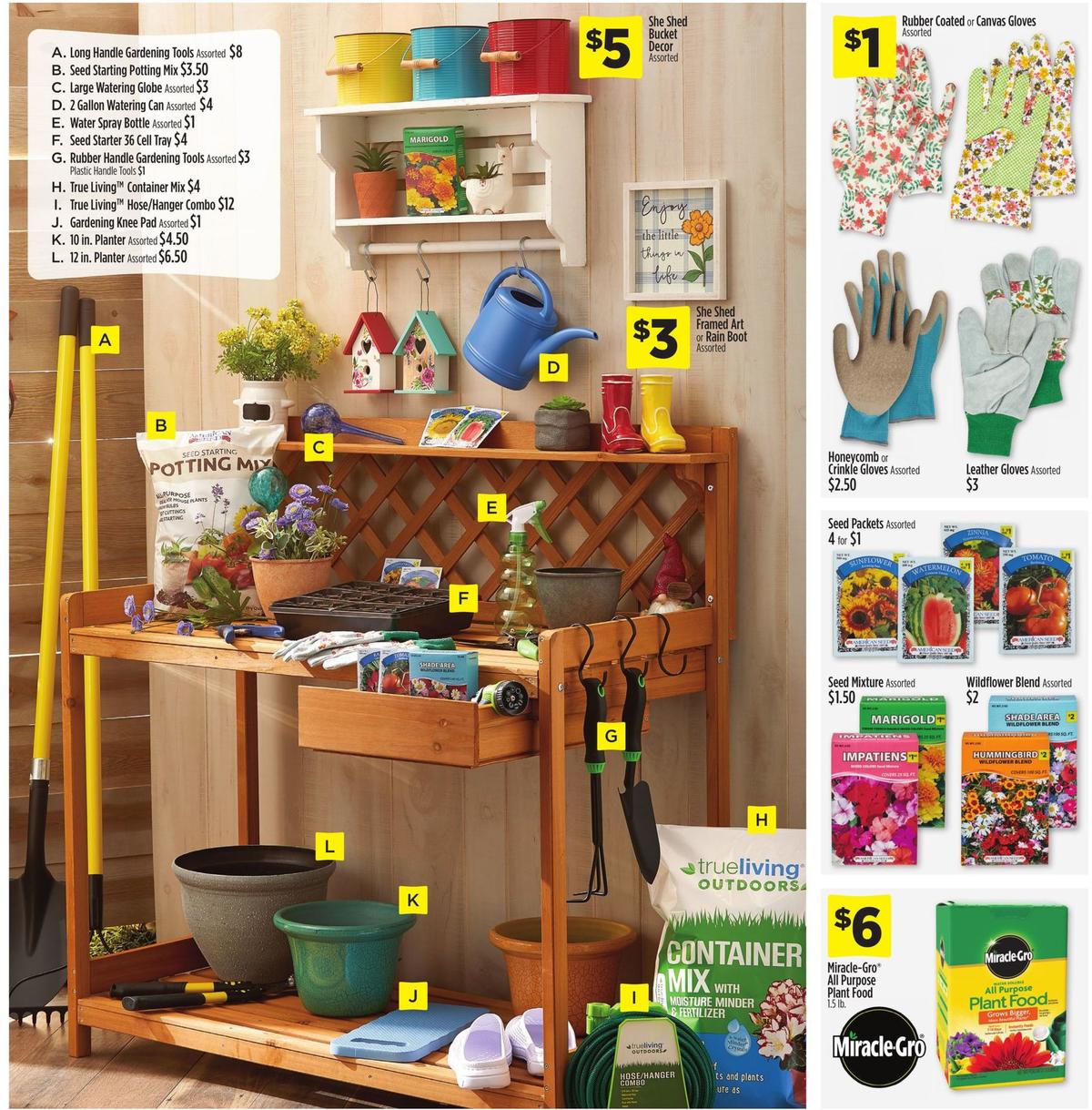 Dollar General Home and Garden Deals Weekly Ad from February 16