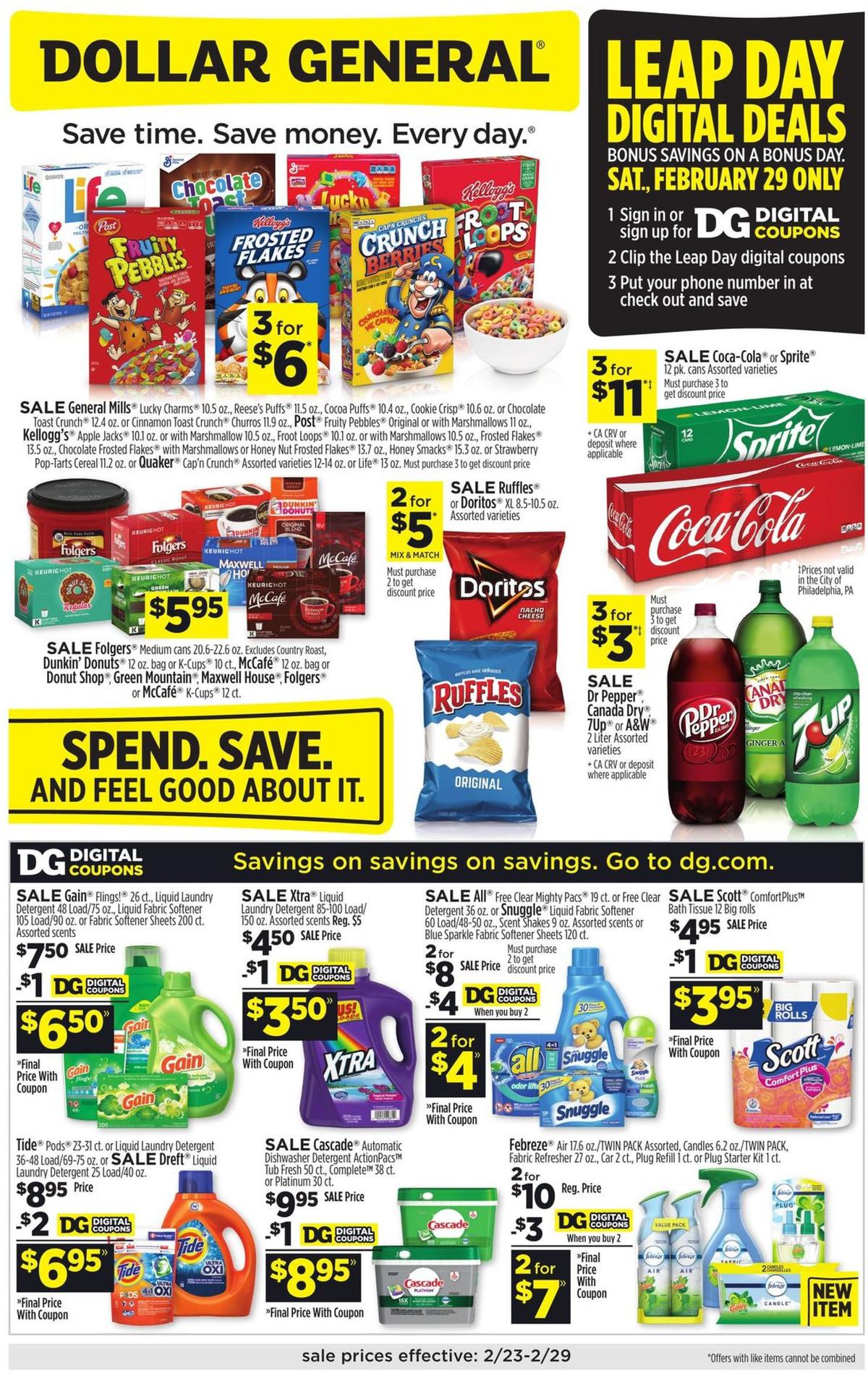 Dollar General Weekly Ad from February 23