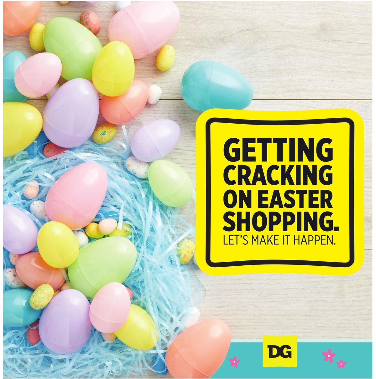 Dollar General Easter Savings Weekly Ad from February 25