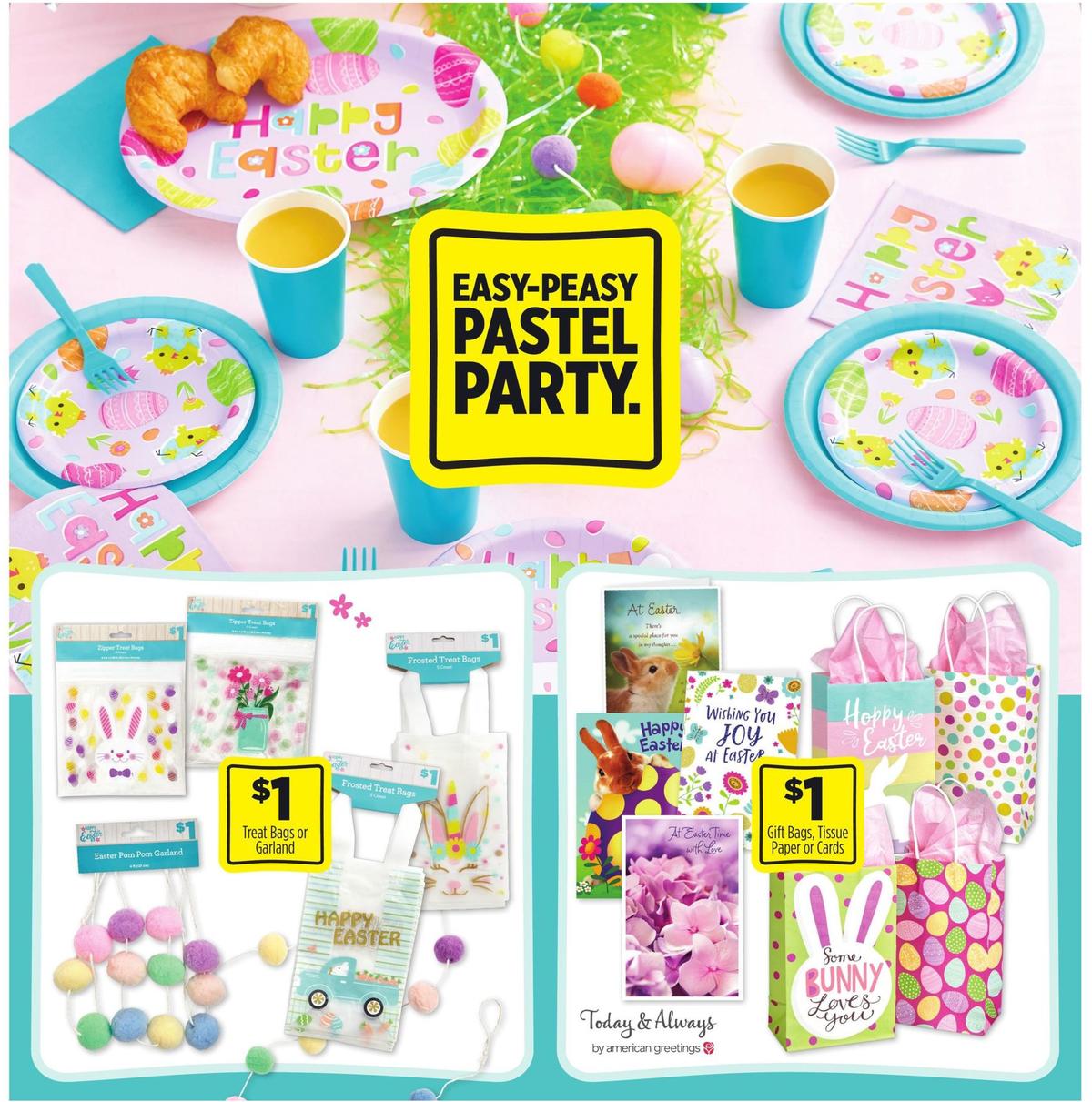 Dollar General Easter Savings Weekly Ad from February 25