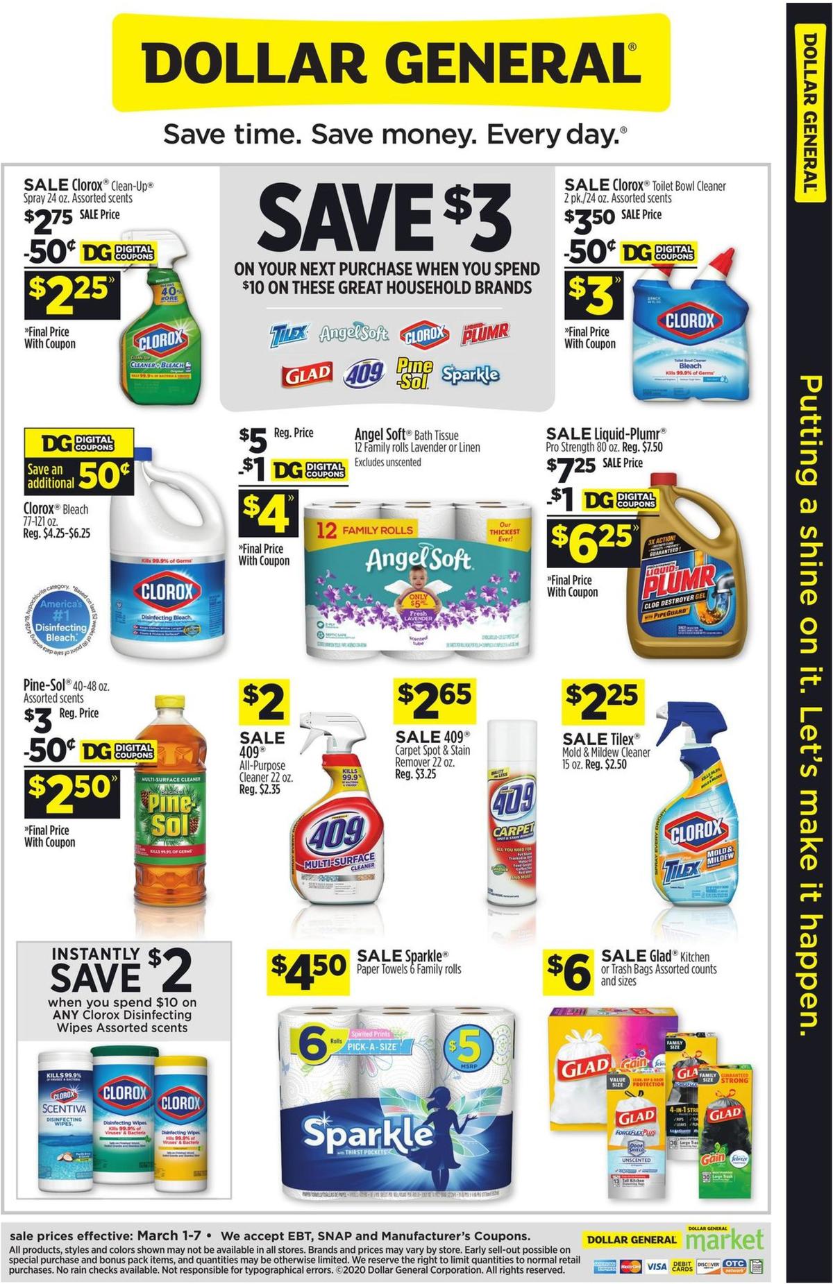 Dollar General Weekly Ad from March 1