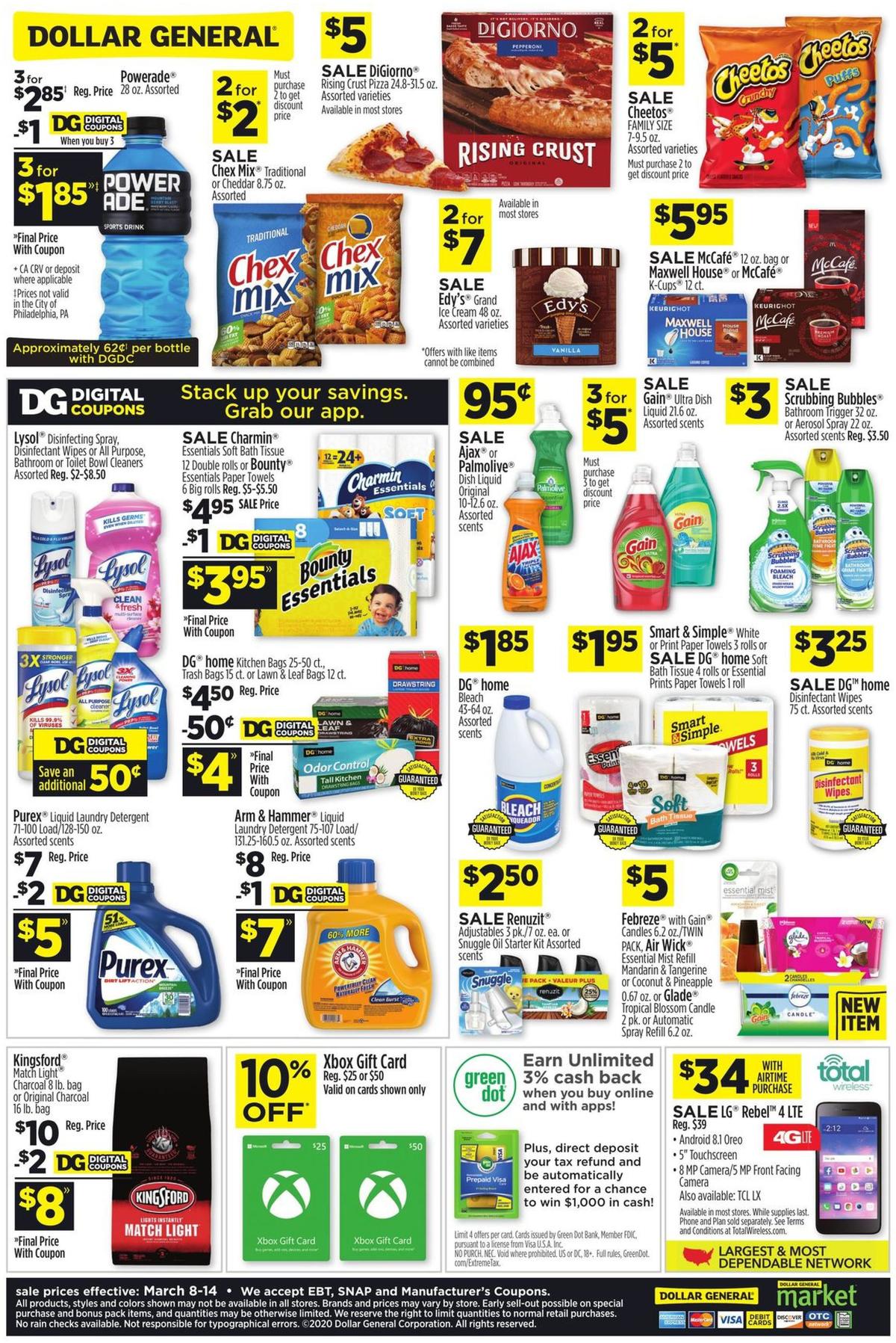 Dollar General Weekly Ad from March 8
