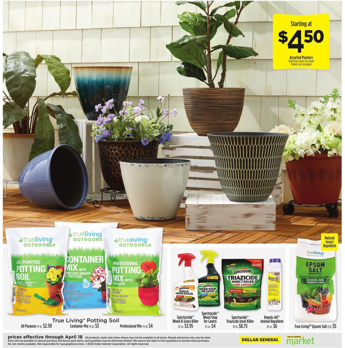 Dollar General Home and Garden Deals Weekly Ad from March 15