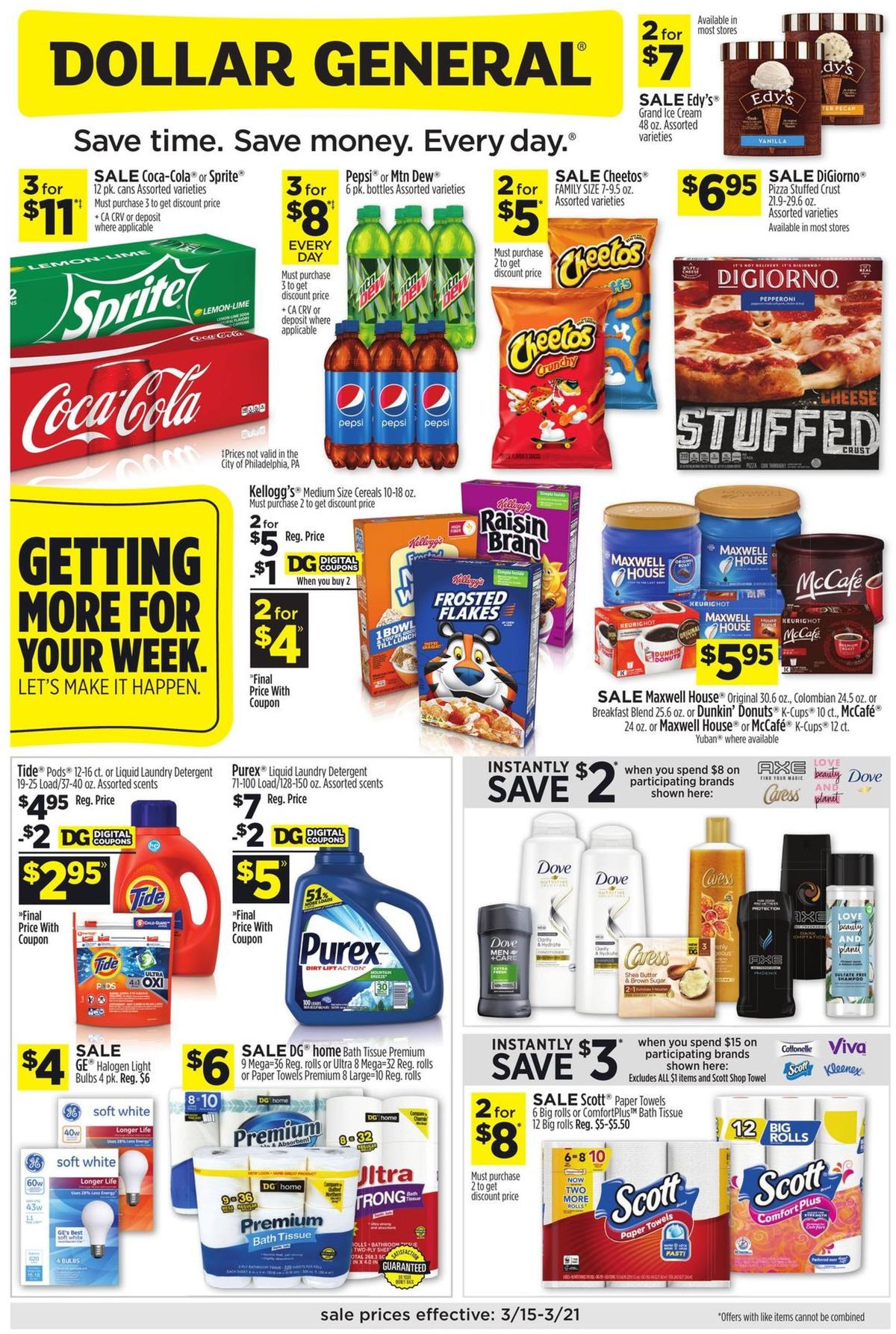 Dollar General Weekly Ad from March 15