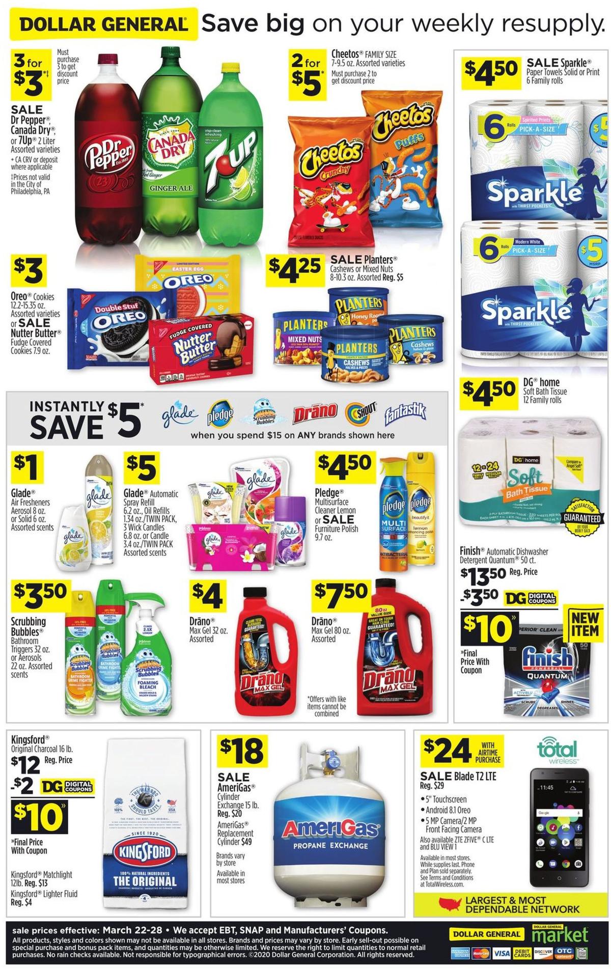 Dollar General Weekly Ad from March 22