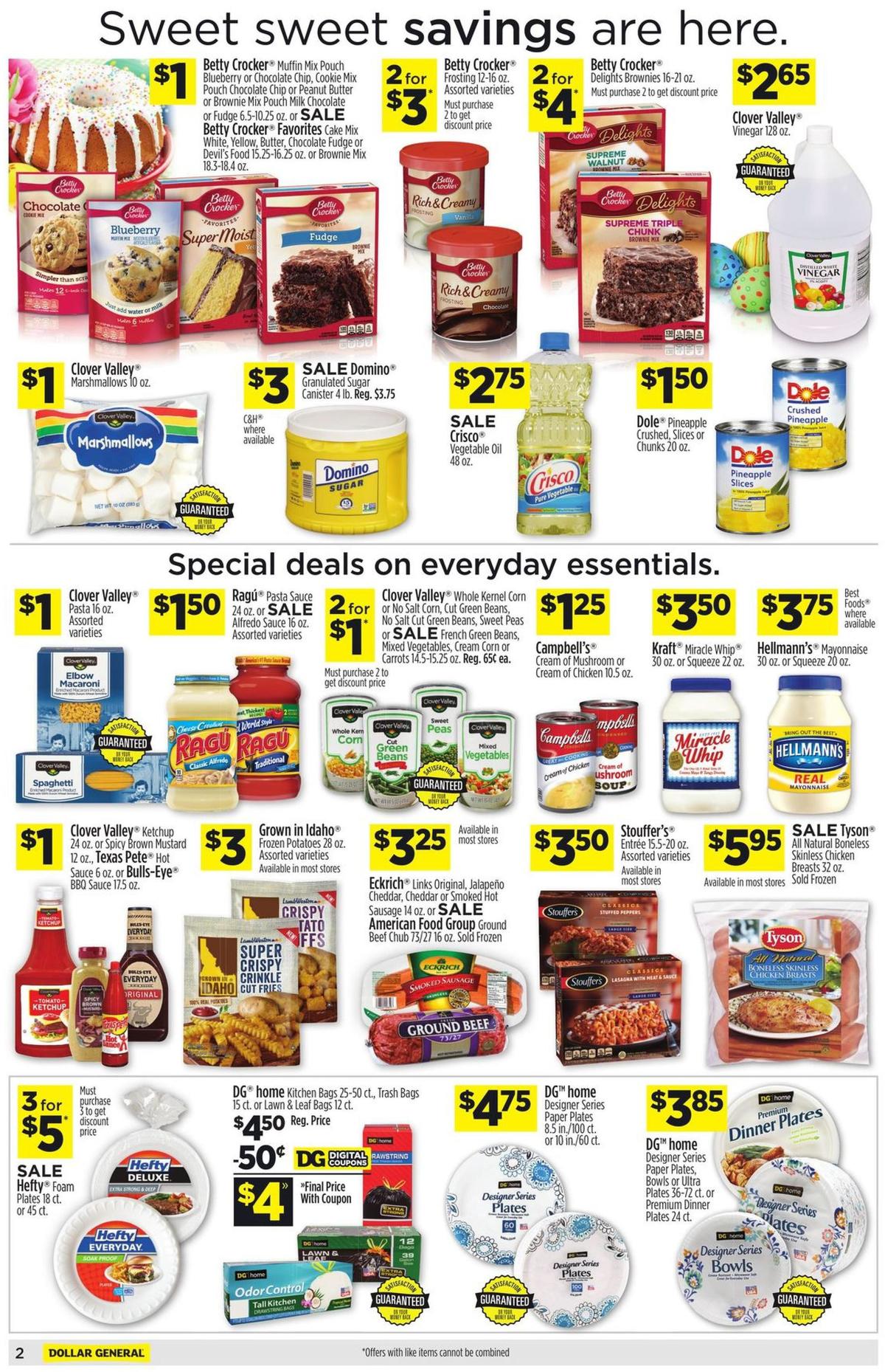 Dollar General Weekly Ad from March 22