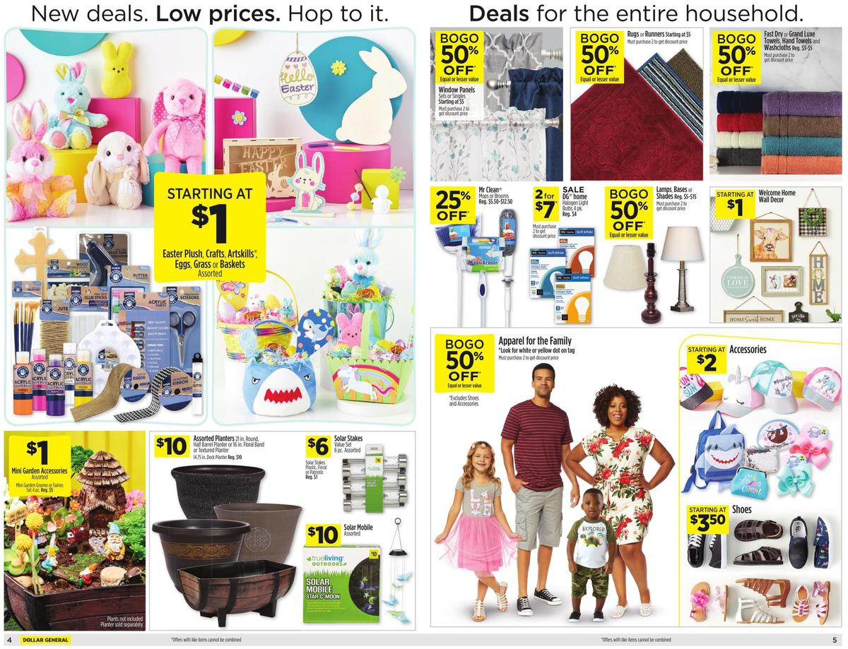 Dollar General Weekly Ad from March 22