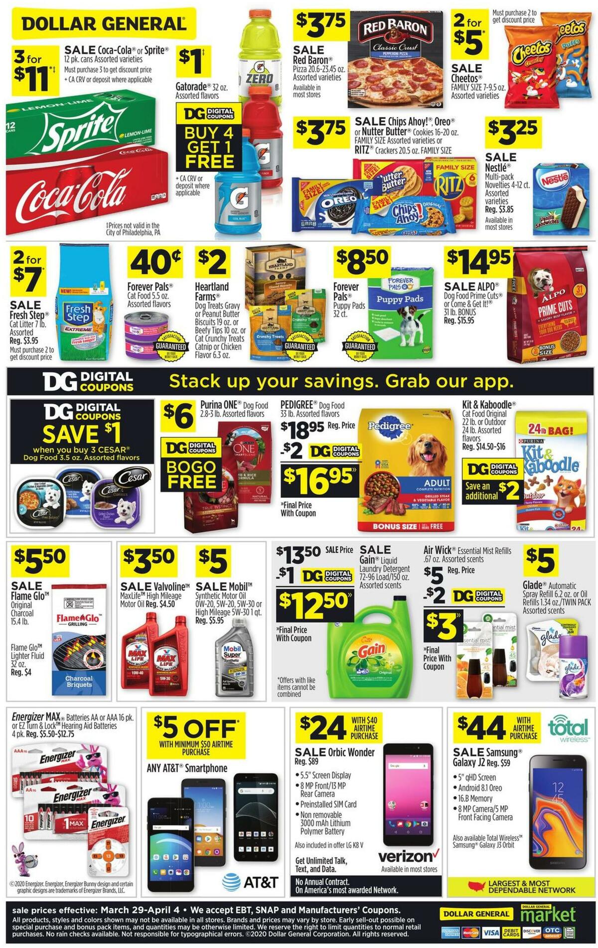 Dollar General Weekly Ad from March 29