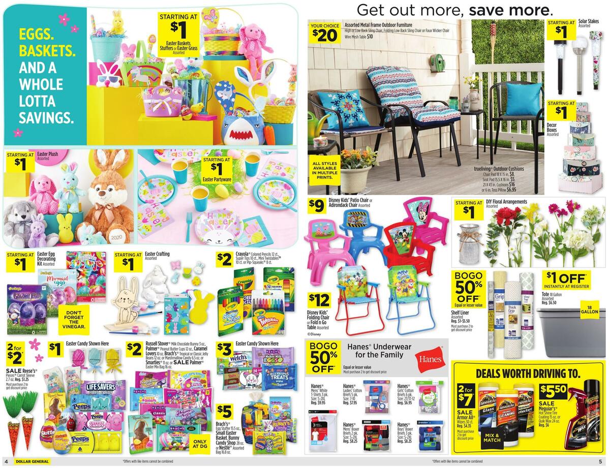Dollar General Weekly Ad from March 29